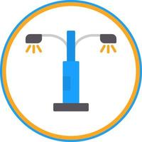 Streetlight Vector Icon Design