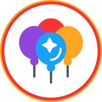 Balloons Vector Icon Design
