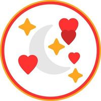 Honeymoon Vector Icon Design