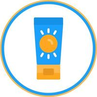 Sunblock Vector Icon Design