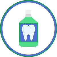 Mouthwash Vector Icon Design