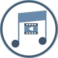 Music Player Vector Icon Design