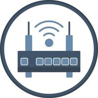 Router Vector Icon Design