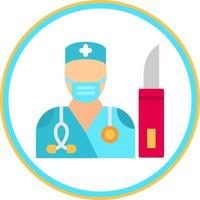 Surgeon Vector Icon Design