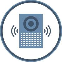 Smart Speaker Vector Icon Design