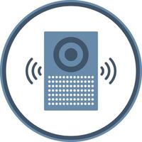 Smart Speaker Vector Icon Design