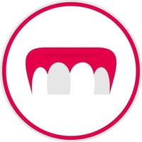Incisor Vector Icon Design