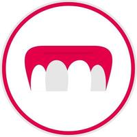 Incisor Vector Icon Design