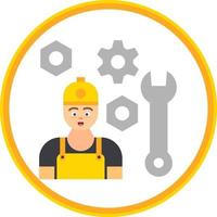 Mechanic Vector Icon Design