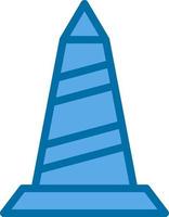 Traffic Cone Vector Icon Design