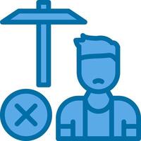 No Child Labour Vector Icon Design