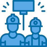 Protest Vector Icon Design