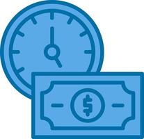 Time Is Money Vector Icon Design