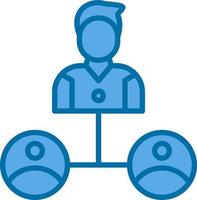 Delegate Vector Icon Design