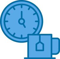 Tea Time Vector Icon Design