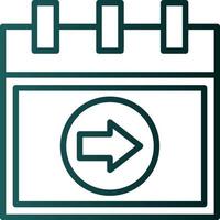 Tomorrow Vector Icon Design