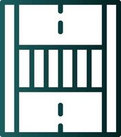 Pedestrian Crossing Vector Icon Design