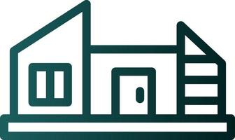 Farm House Vector Icon Design