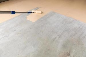 Painting Floor of Garage photo