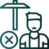 No Child Labour Vector Icon Design