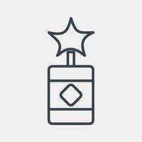 petardos de icono. elementos de celebración del año nuevo chino. iconos en estilo de línea. bueno para impresiones, carteles, logotipos, decoración de fiestas, tarjetas de felicitación, etc. vector