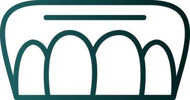 Incisor Vector Icon Design