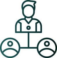 Delegate Vector Icon Design