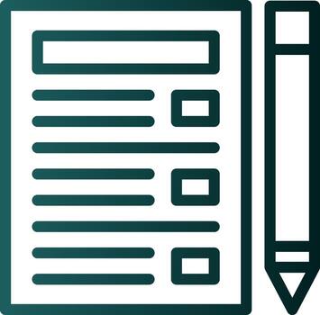 diseño de icono de vector de lista de tareas