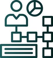 Organization Chart Vector Icon Design