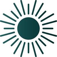 Radiant Energy Vector Icon Design