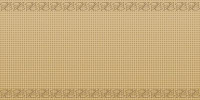 fondo horizontal amarillo beige con círculos que disminuyen hacia arriba y peces pequeños en la parte superior e inferior. diseño de punto creativo de telón de fondo, papel tapiz web. vector