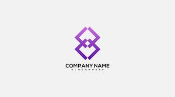 icon logo company name design illustration vector