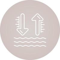 High Tide Vector Icon