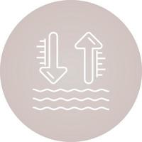 High Tide Vector Icon