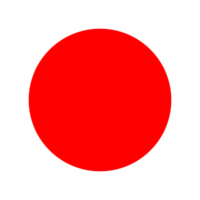 röd cirkel png, röd punkt ikon png