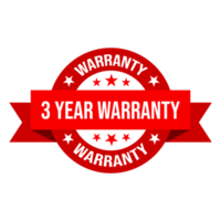 3 year warranty png