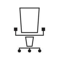 kantoor stoel icoon PNG