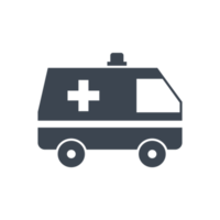 transparentes Krankenwagen-Symbol png