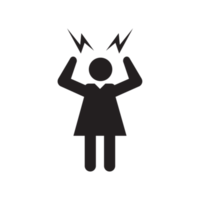 femme en colère png