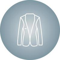 Unique Jacket Vector Line Icon