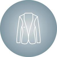 Unique Jacket Vector Line Icon