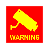 Red transparent cctv icon png