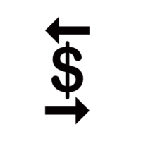 Geldwechsel-Symbol png