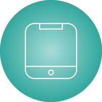 Unique Smart Device Vector Line Icon