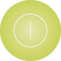 Unique About Vector Line Icon