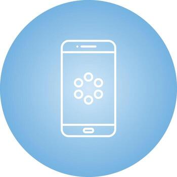 Unique Watch Synchronization Vector Line Icon