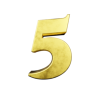 gold text effect letter Q. 3d render png