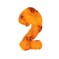 lava text effect number 2. 3d render png