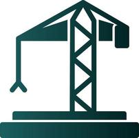 Crane Vector Icon Design