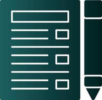 Task List Vector Icon Design
